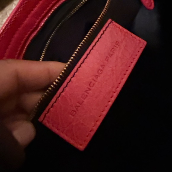 Stunning Balenciaga City Rose Thulian Giant Silver Hardware bag - Picture 9 of 13